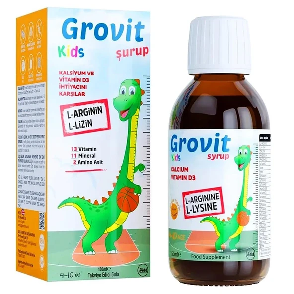 Grovit Kids 150 ml Şurup