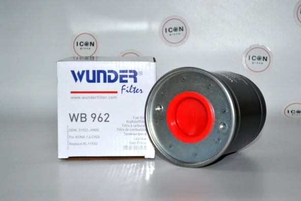 ICON GROUP - Hyundai Kona 1.6 CRDi Yakıt Filtresi - WB 962 - Resim 6