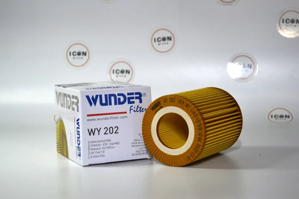 ICON GROUP - BMW E36 - E39 - E46 Yağ Filtresi - WY 202 ürün görseli 1