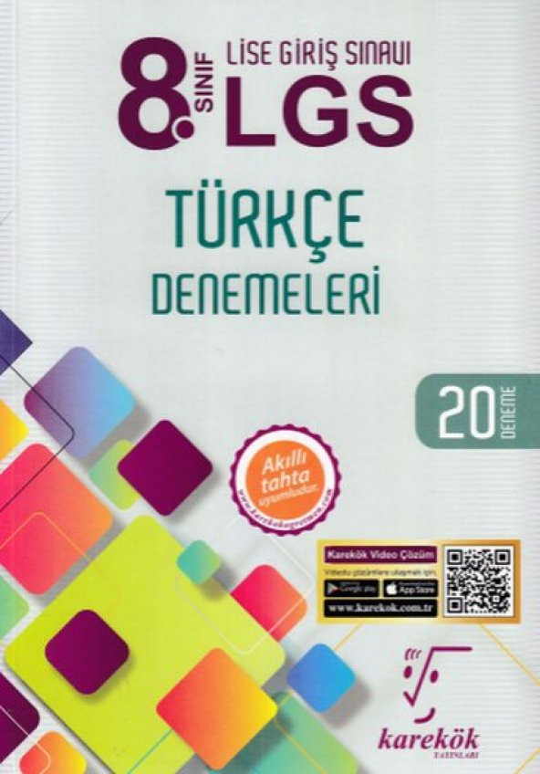 Karekök 8. Sınıf LGS Türkçe Denemeleri (Yeni)