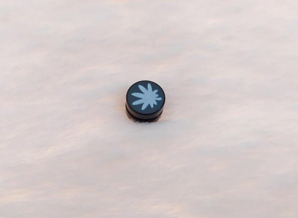 Hdmarketim Bay Bayan Çelik Siyah Küpe - 2