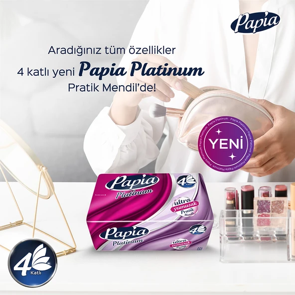 Papia Platinum Pratik Mendil 1125 Yaprak - 4
