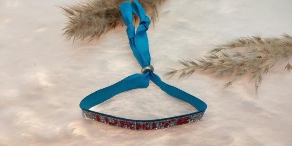 Hdmarketim Swarovski Taşlı Türkiye Yazılı Ayarlanabilir Bileklik - 3