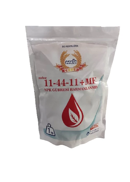 Meb 11 44 11 NPK Gübresi Harmanlanmış (1 Kilogram)