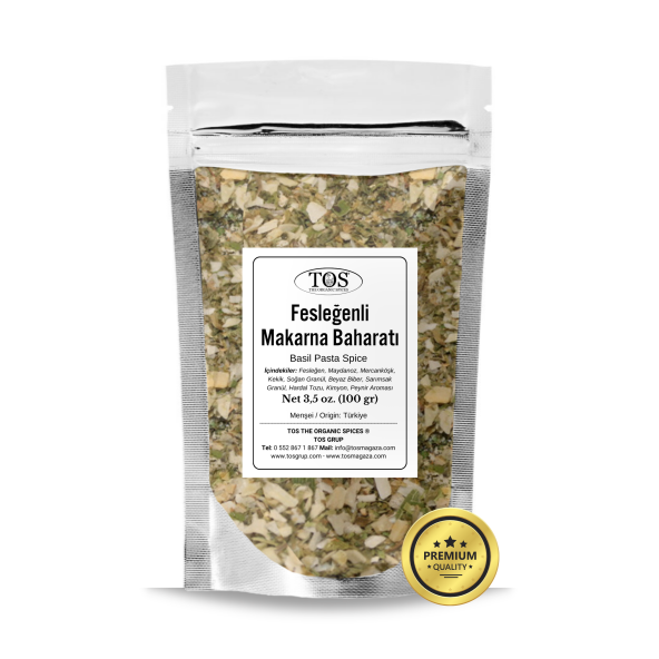 Fesleğenli Makarna Baharatı 100 gr (1. Kalite)