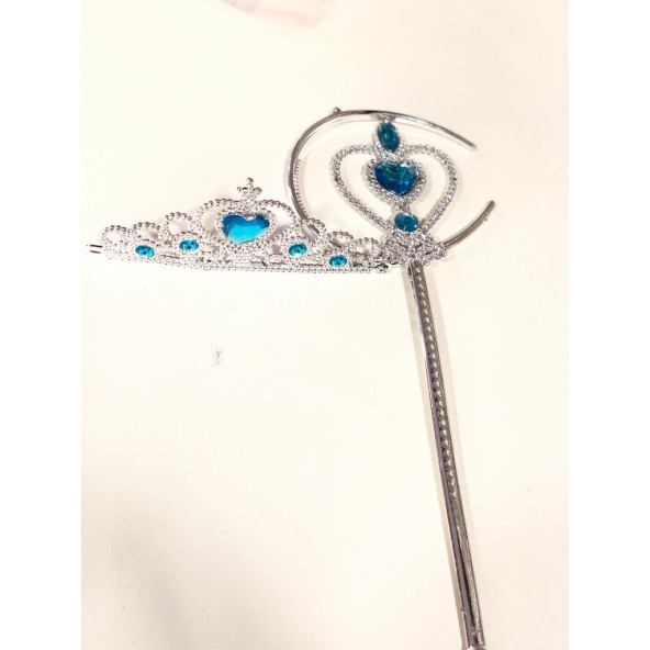 Elsa Frozen Taç-Asa İkili Takım - 2