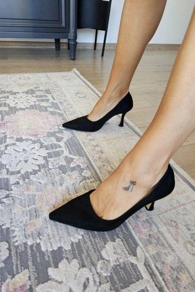 10 1401 Topukla Kadın Kadeh Topuklu Stiletto - 6