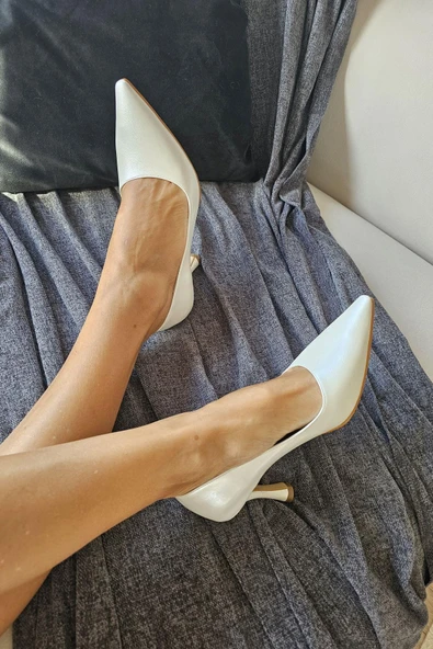 10 1401 Topukla Kadın Kadeh Topuklu Stiletto - 11
