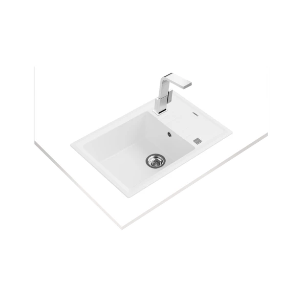 Teka Stone 60 S-Tg White Granit Eviye - 2
