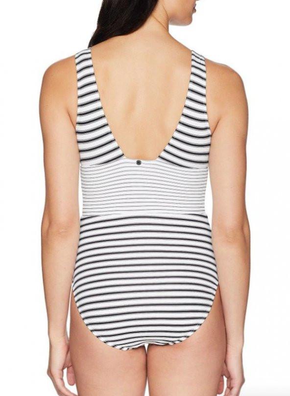 Çizgili Tek Parça Mayo - 3