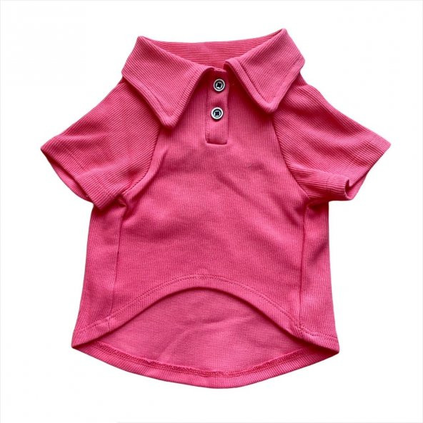 RL Pink Navy Polo Yaka Tişört Kedi Kıyafeti  Kedi Elbisesi - 3