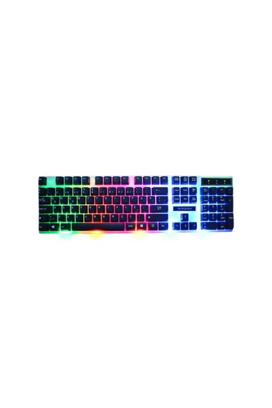 Gaming Oyuncu Rgb Işıklı Klavye Mouse Set - 2
