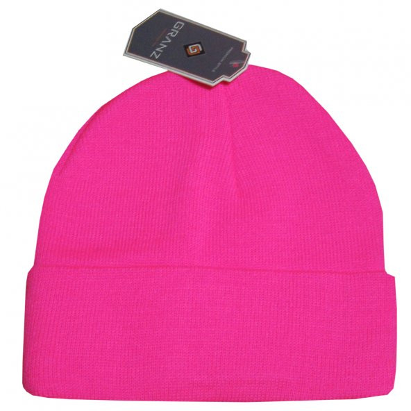 PEMBE BERE DESENSİZ BERE AKRİLİK BERE