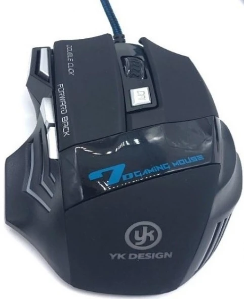 2400 DPI Işıklı  Mouse ve Işıklı Oyuncu Klavye Gaming Set - 3