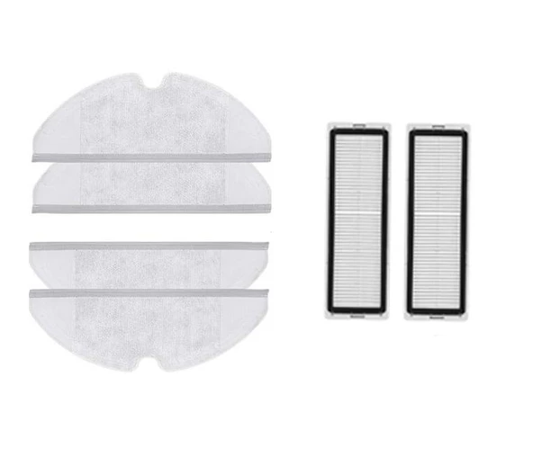 Xiaomi Mijia 1c Vacuum Mop Set 2 adet hepa filtre 4 adet fiber mop bezi