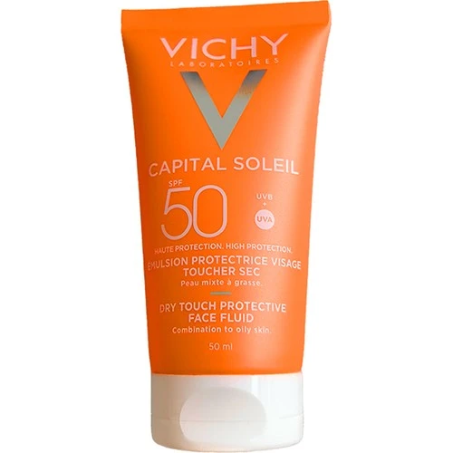 Vichy Ideal Soleil Dry Touch Emulsion Spf 50 50 ml Güneş Kremi - Resim 2