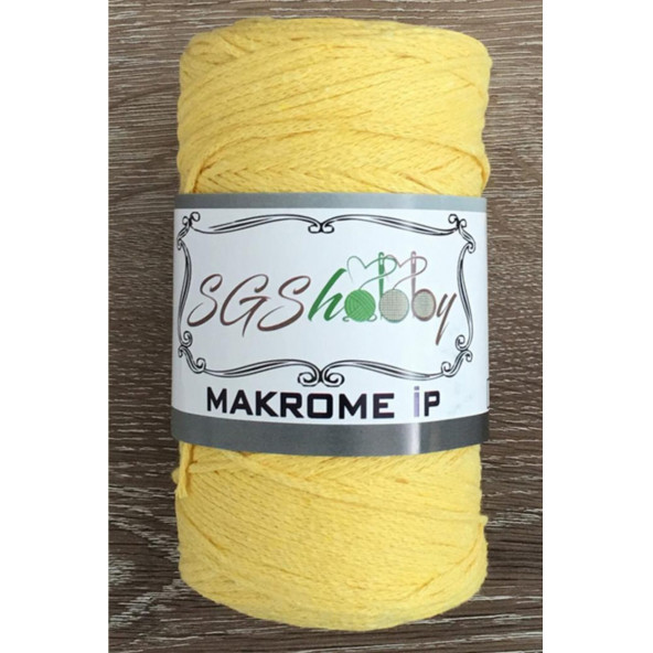 2Mm Pamuk (Koton) Makrome İpi (Makrame) - 7
