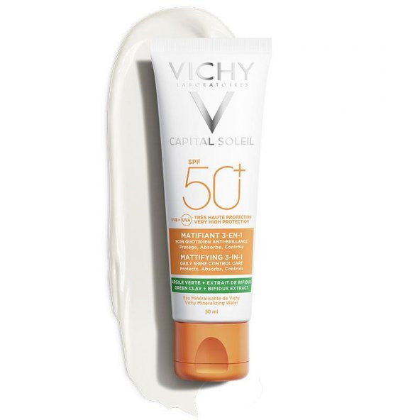 Vichy Capital Soleil Matlaştırıcı Yüz Güneş Kremi Spf50 50 ml