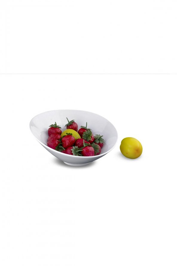 SELENE PORSELEN EĞİK KASE 22*22 CM - 1