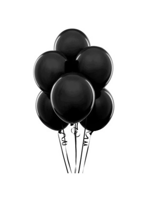 As Siyah Balon 100lü (1 paket)