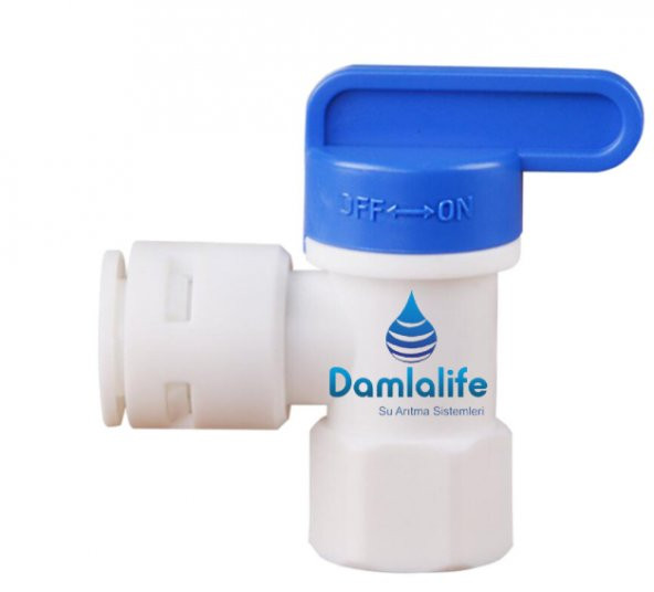 3/8 Girişli 1/4 Çıkışlı Su Arıtma Tank Depo Vanası - 3
