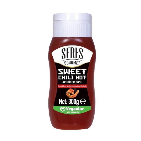 Seres Gourmet Sweet Chılı Hot Acı Biber Sosu 300 g ℮