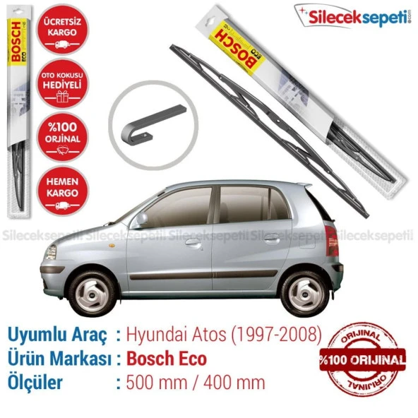 KRC Hyundai Atos Silecek Takımı (1997-2008) Bosch Eco