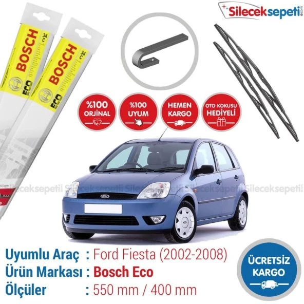 Ford Fiesta Silecek Takımı (2002-2008) Bosch Eco