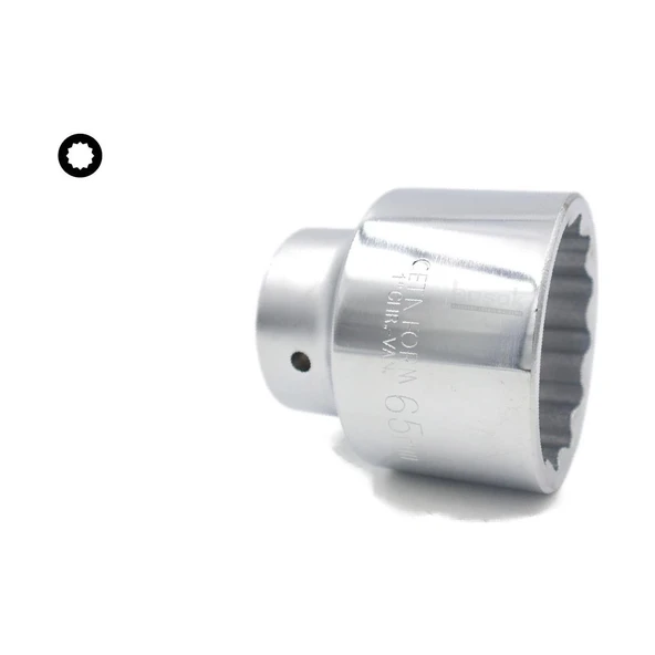 1" 12 Köşe (Yıldız) Lokma Anahtar - 65 mm ürün görseli