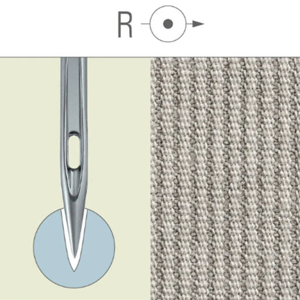 FDM Groz Beckert Dpx5 Düz Makine İğnesi 18 Numara - Resim 4