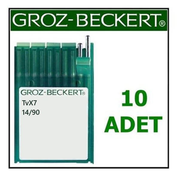 FDM Groz Beckert TvX7 Kollu Makinası İğnesi 14 Numara