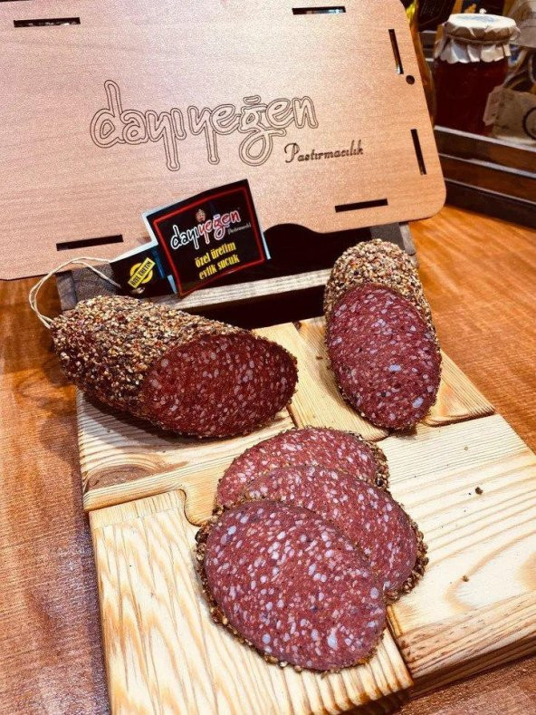Dayı Yeğen Yerli Kesim Osmanlı Sucuk 500 Gr Doğal- Kayseri - 1
