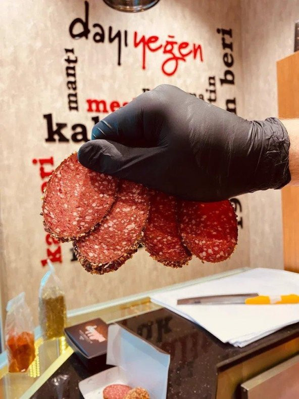 Dayı Yeğen Yerli Kesim Osmanlı Sucuk 500 Gr Doğal- Kayseri - 3