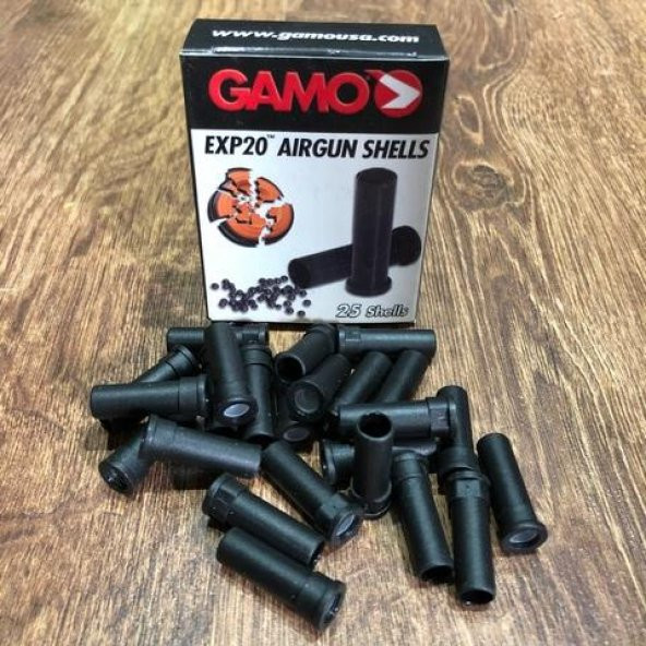 GAMO EXP20 AIRGUN SHELLS - HAVALI AV SAÇMASI 22mm