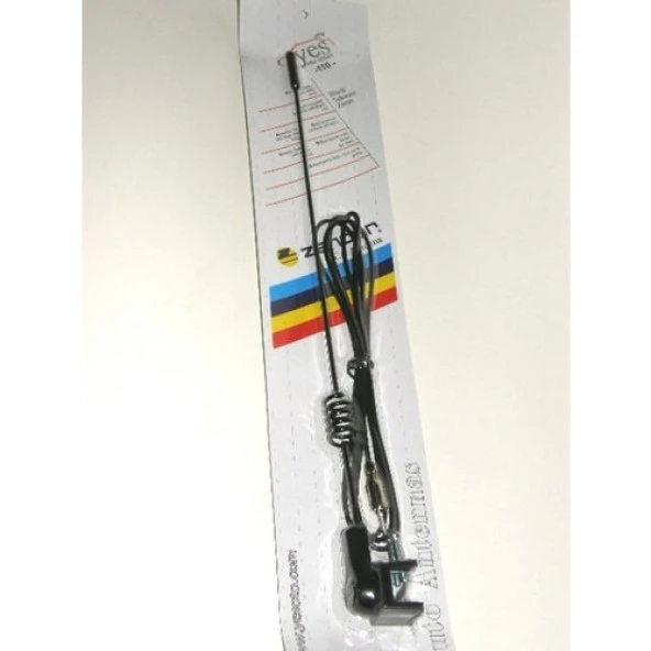 ZENDAR OLUKLU ANTEN OLUK YAYLI YES110 - Resim 2