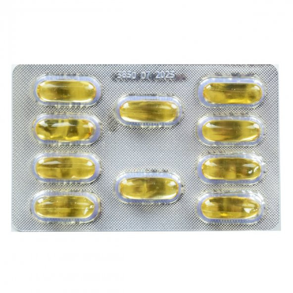 Shiffa Home D3 ve K Vitamini Yumuşak 1300 Mg x 30 Kapsül - 5