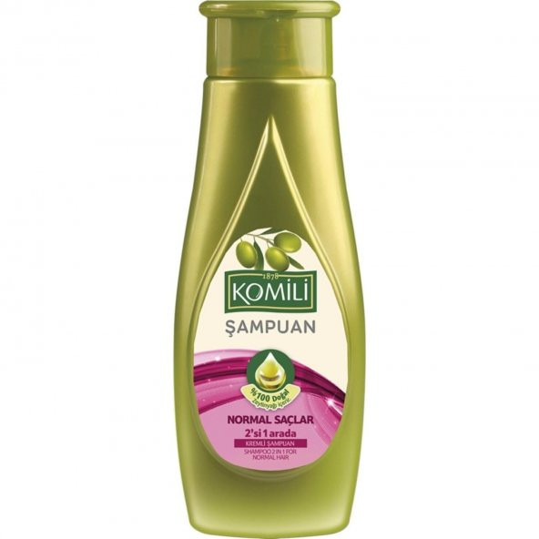 Komili Şampuan Zeytinyağlı Normal Saçlar 2in1 500 Ml - 2