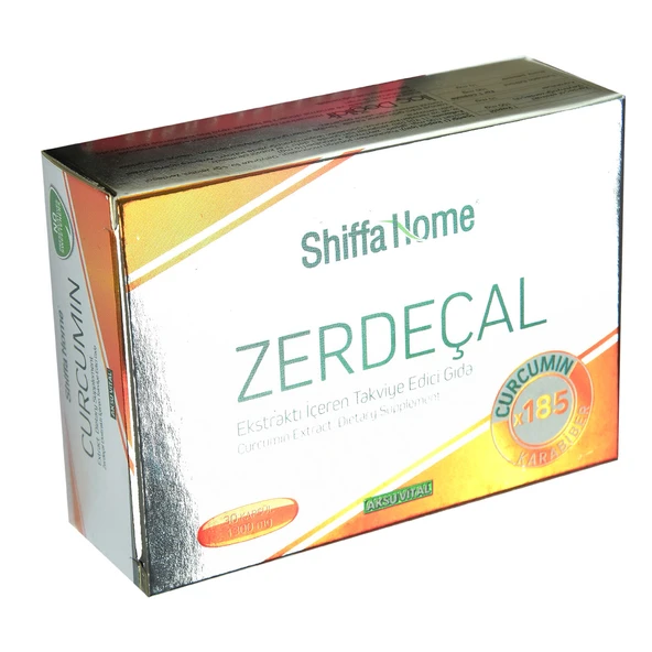 Aksuvital Shiffa Home Zerdeçal Ekstraktı Yumuşak 1300 Mg x 30 Kapsül - Resim 4