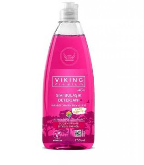 Viking Premium Sıvı Bulaşık Deterjanı Orman Meyveli 750 Ml