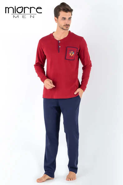 Miorre Uzun Kol Erkek Pijama Takımı - Resim 11