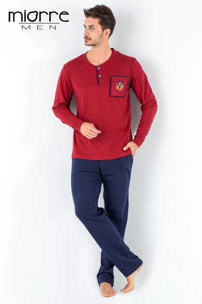 Miorre Uzun Kol Erkek Pijama Takımı - Resim 12