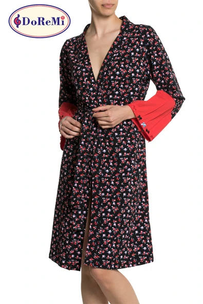 Doremi Uzun Kollu Penye Sabahlık - Resim 11