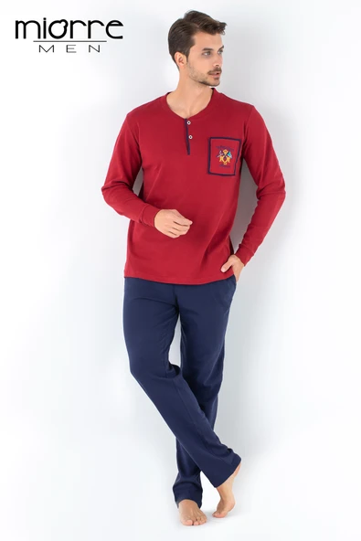 Miorre Uzun Kol Erkek Pijama Takımı - Resim 10