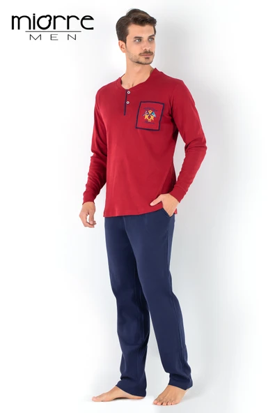 Miorre Uzun Kol Erkek Pijama Takımı - Resim 9