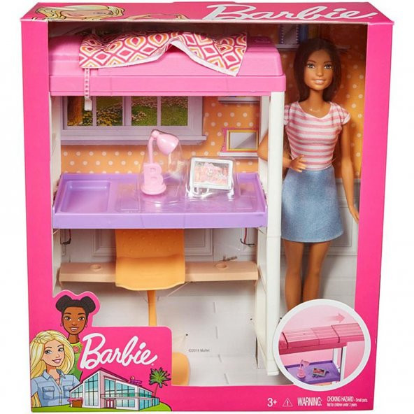 Mattel Barbie Ve Oda Setleri Dvx51 (1 Adet)