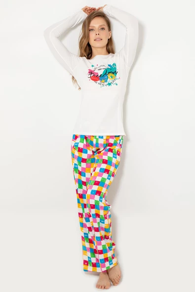 DoReMi Colors for Sleep Bayan Pijama Takımı - Resim 8