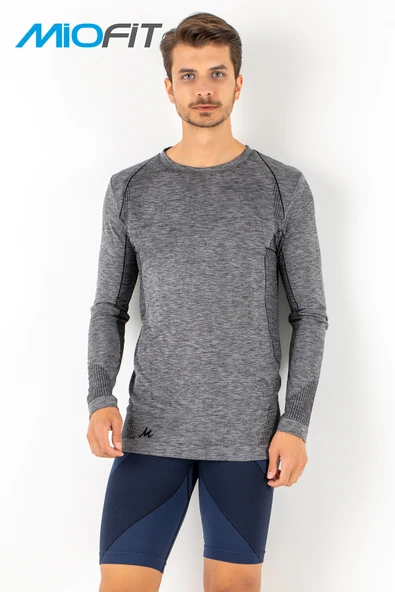 MioFit Erkek Active Wear Uzun Kollu Spor Tişört - 9