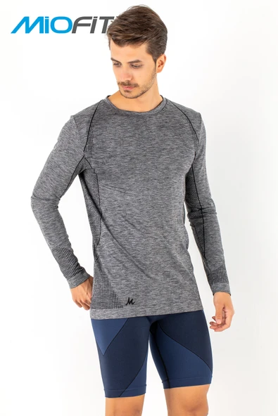 MioFit Erkek Active Wear Uzun Kollu Spor Tişört - 10