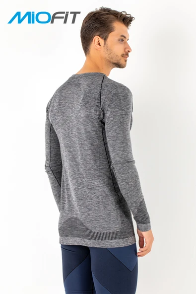 MioFit Erkek Active Wear Uzun Kollu Spor Tişört - 12