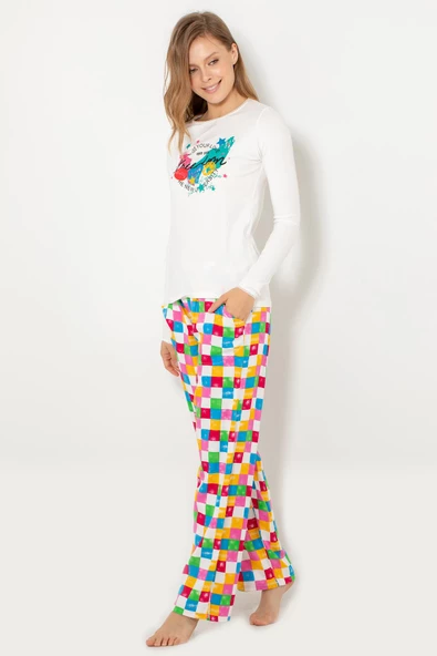 DoReMi Colors for Sleep Bayan Pijama Takımı - Resim 2